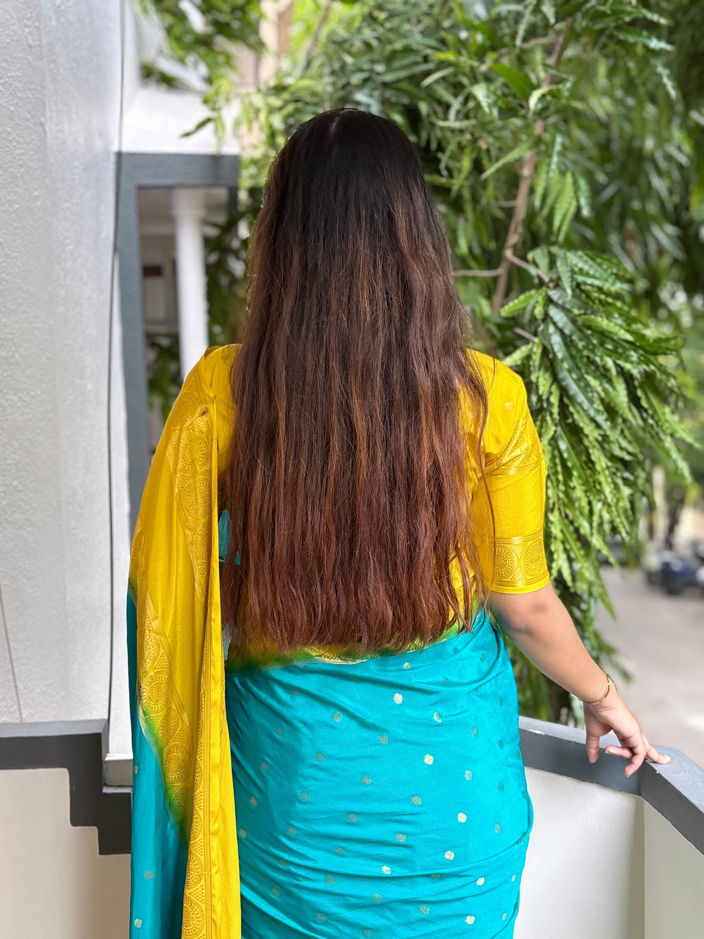 Semi Mysore crepe silk saree(20)