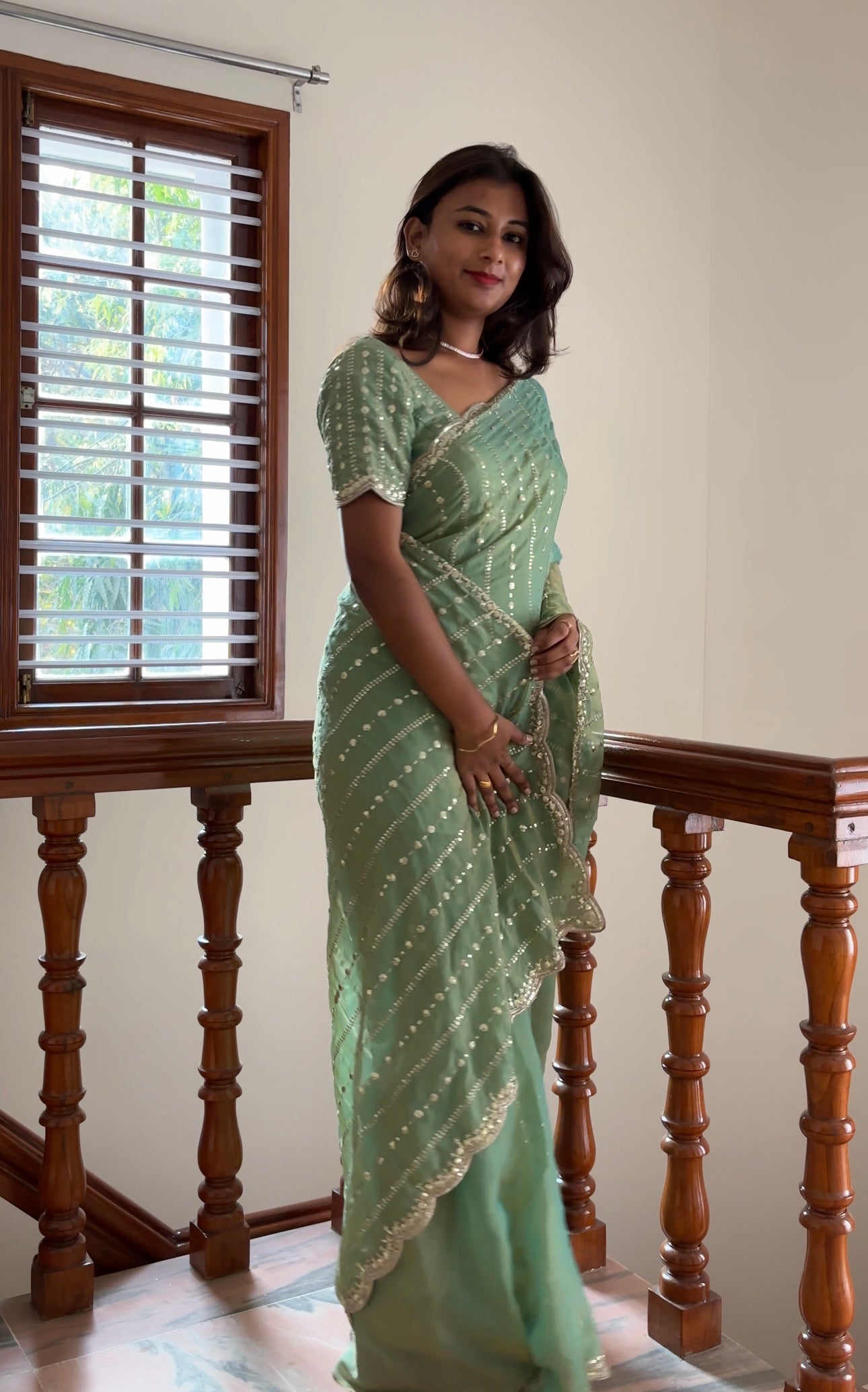 Sequence partywear sarees