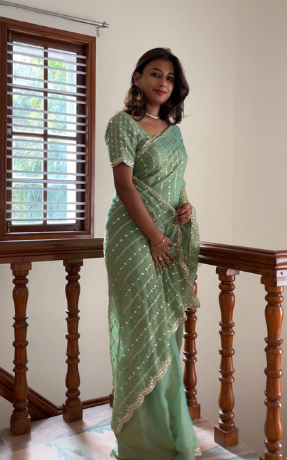 Sequence partywear sarees