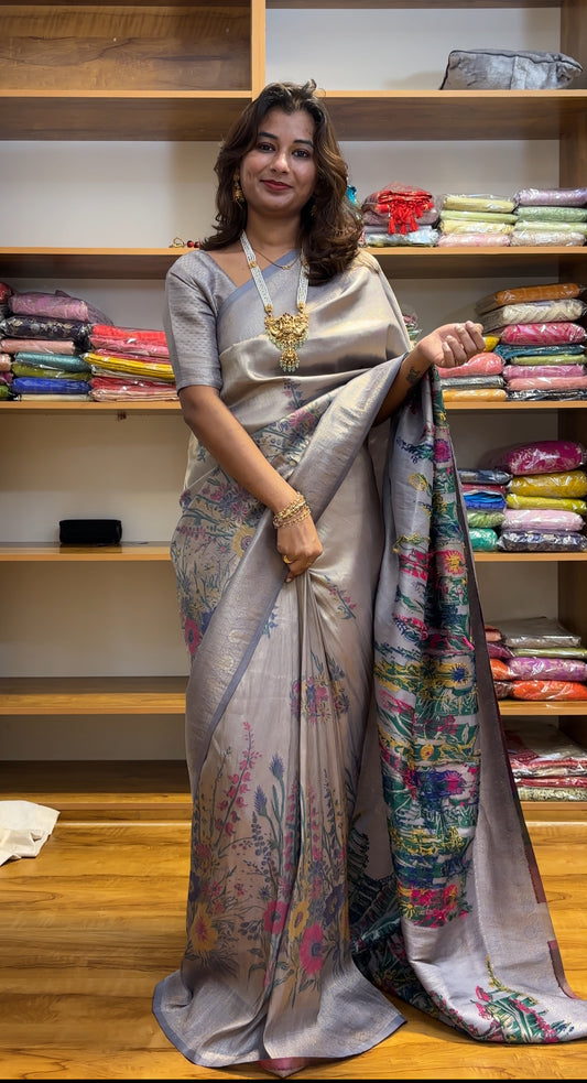 Banarasi soft silk saree