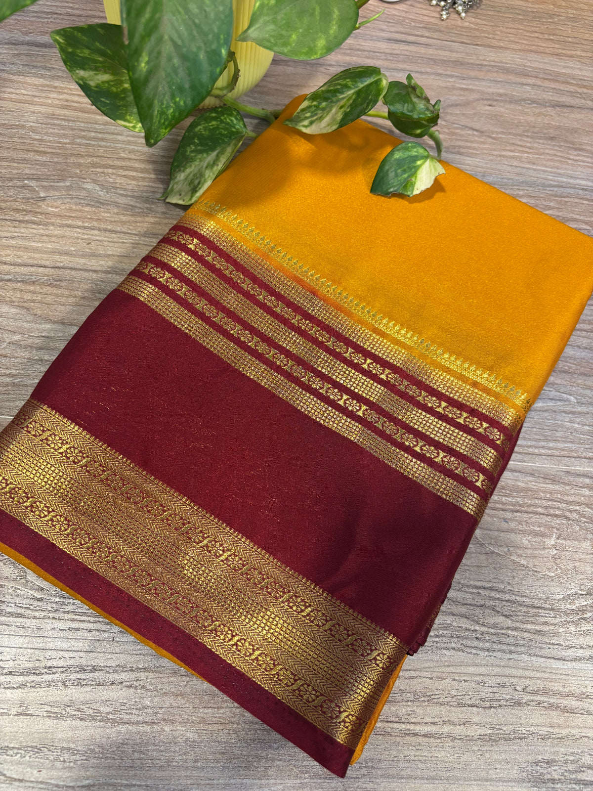 Mysore crepe silk zip & go saree (Copy 5)