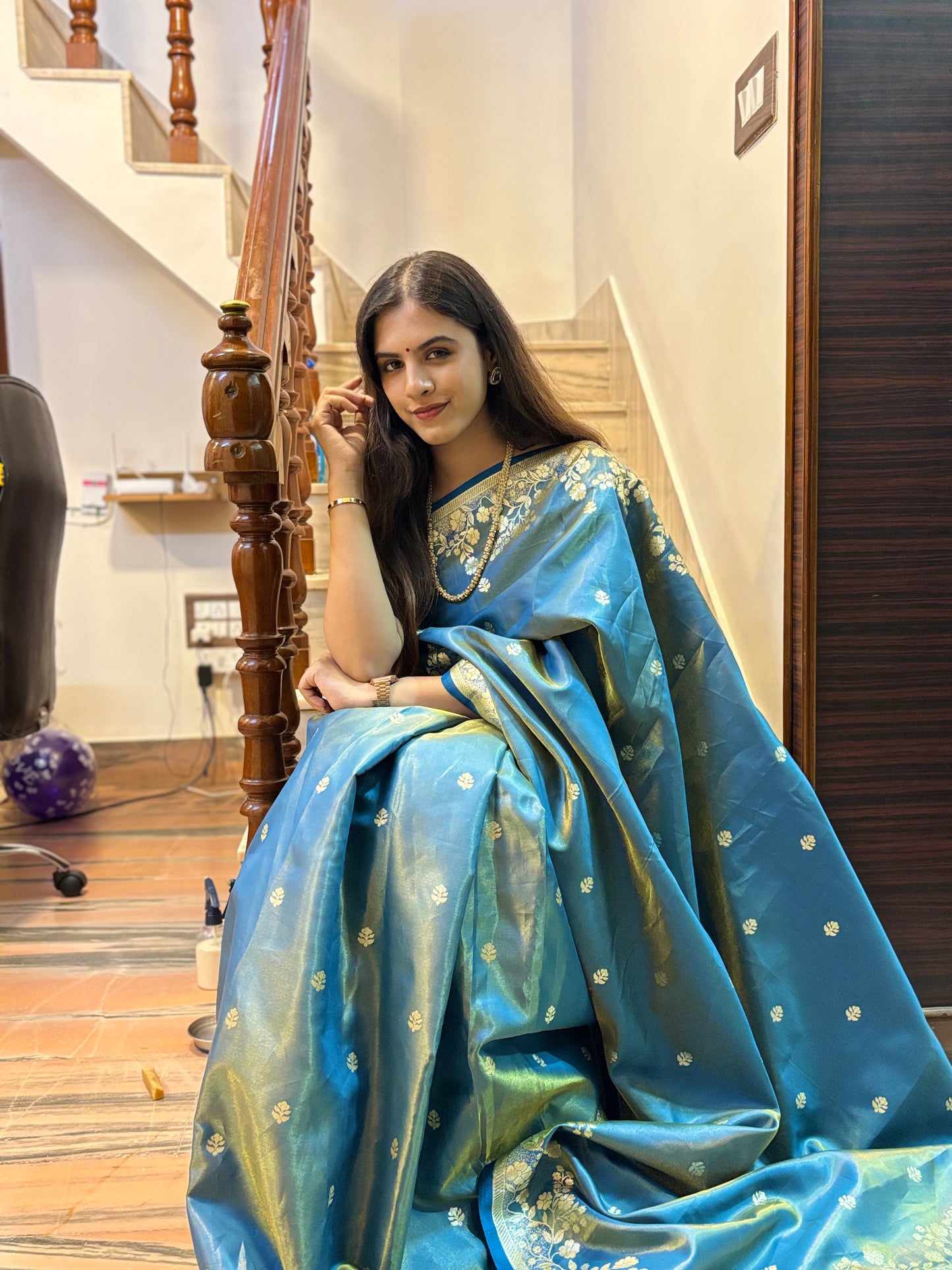 Banarasi organza saree