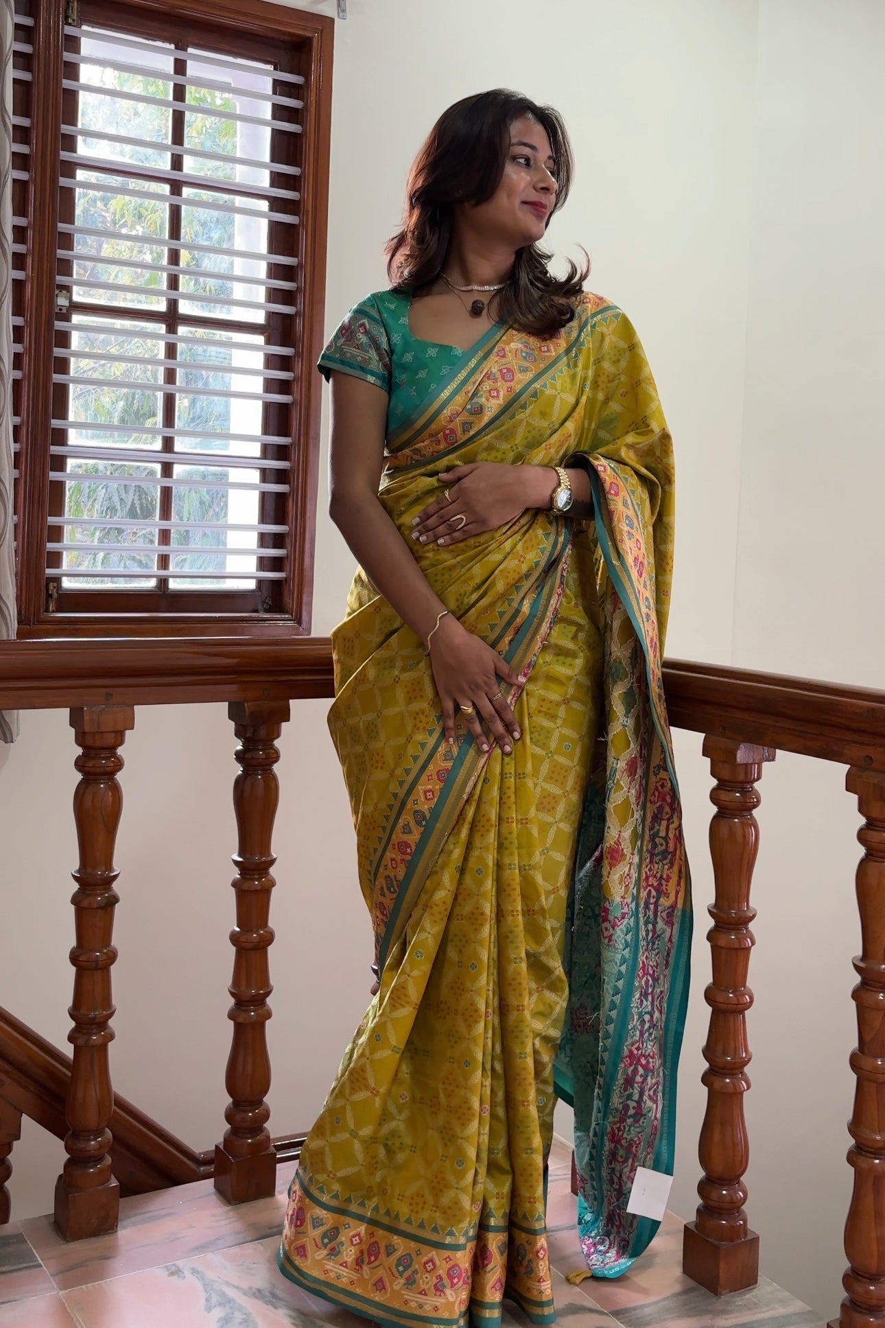 Silk woven Patola sareee