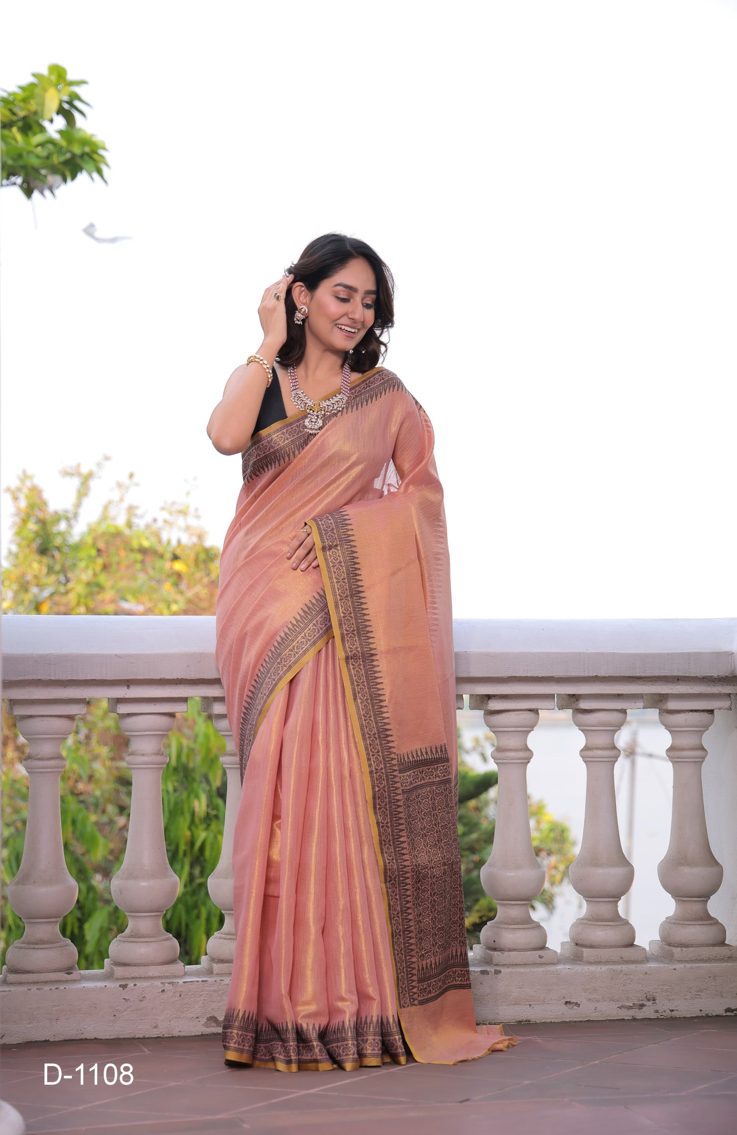 Soft rebel Tissue saree