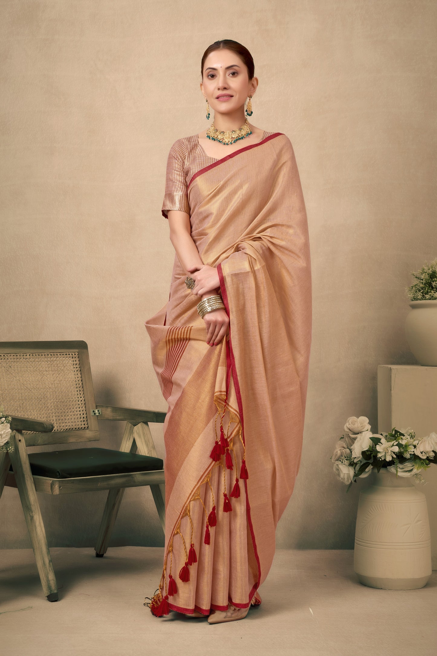 Pushkara tissue sarees