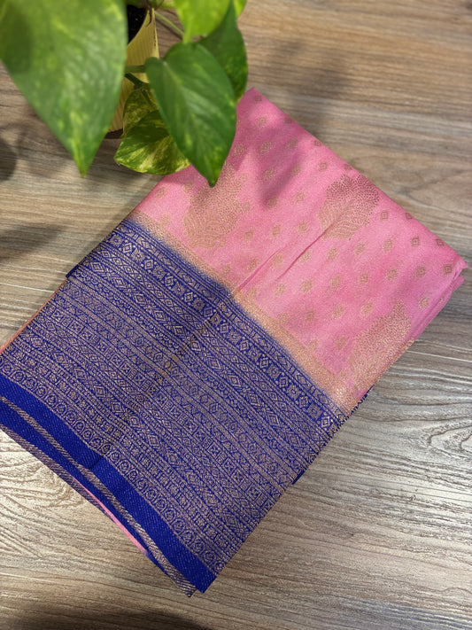 Zip & Go Saree soft silk