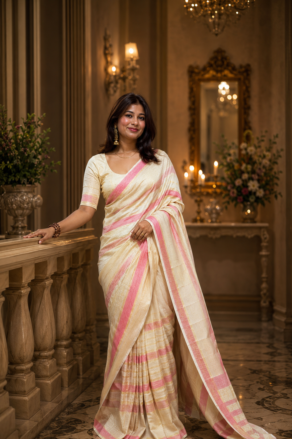 Chiffon Banarasi saree