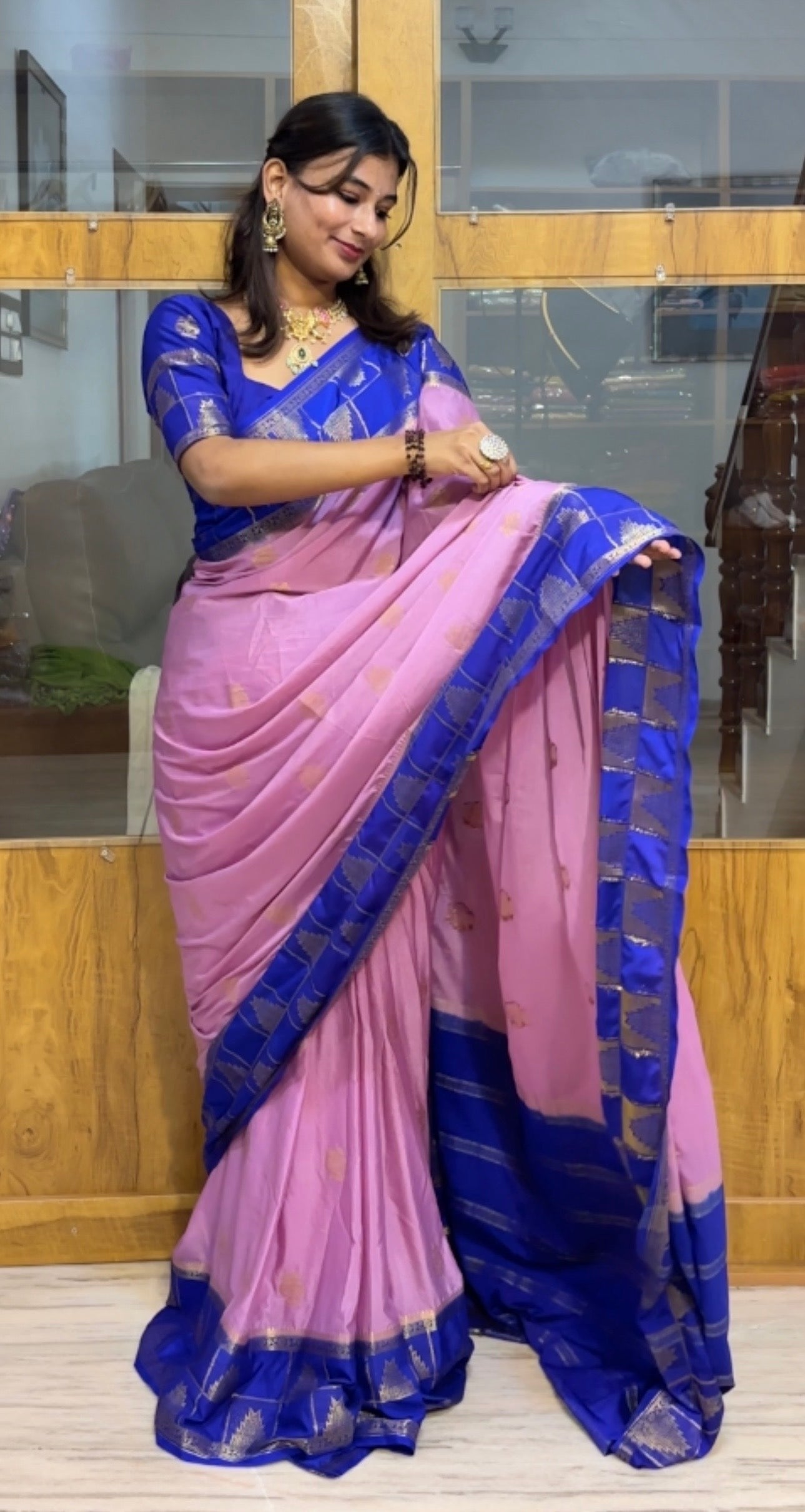 Wrap around saree