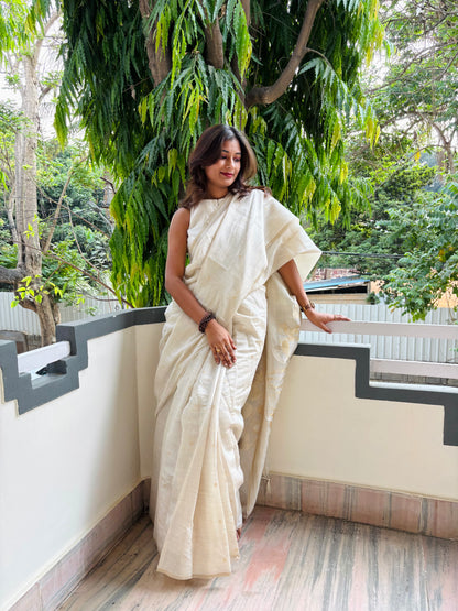 Premium linen tissue ready to wear saree