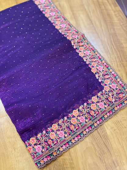 Party wear saree(4)