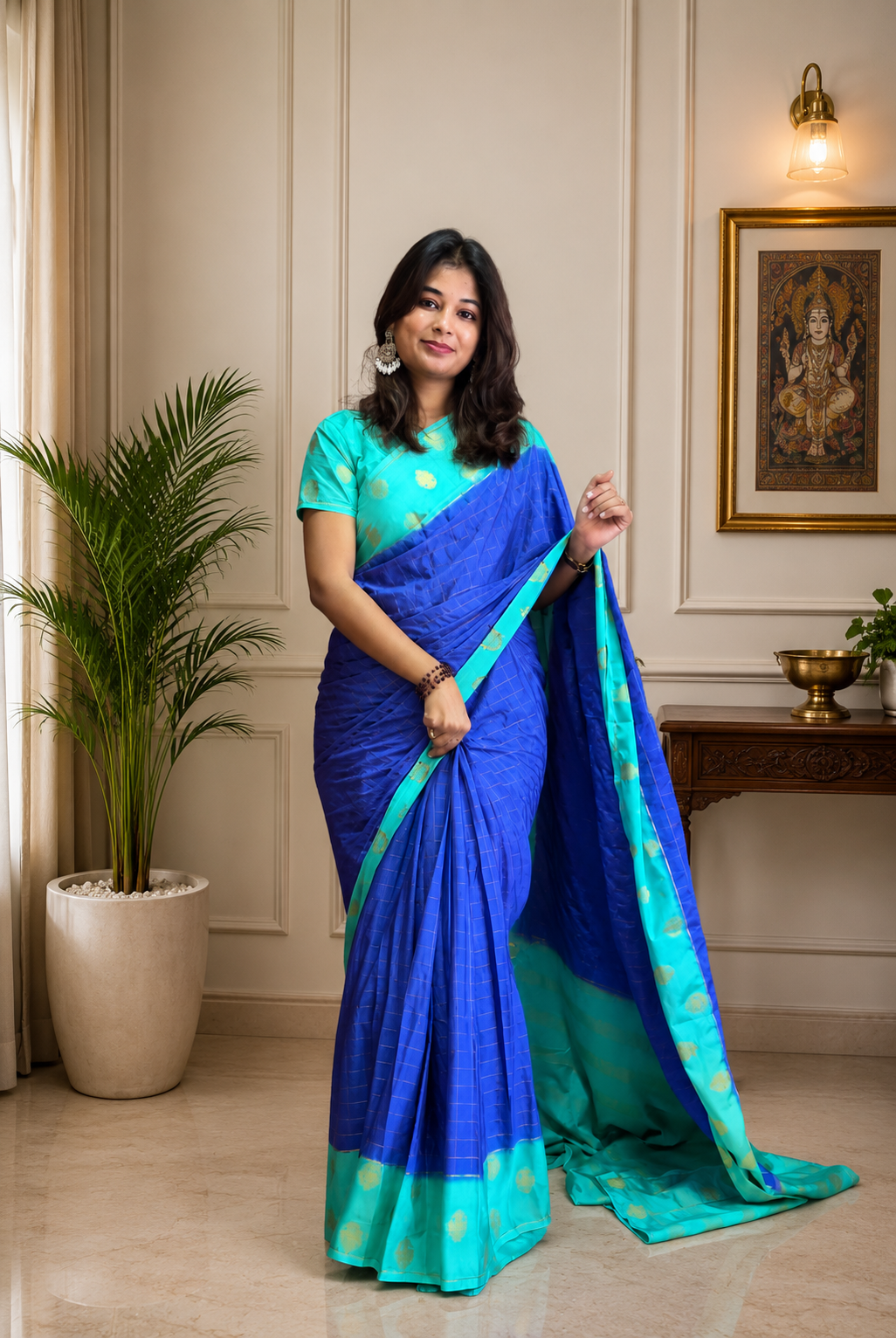 Wrap around saree