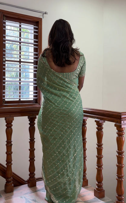 Sequence partywear sarees