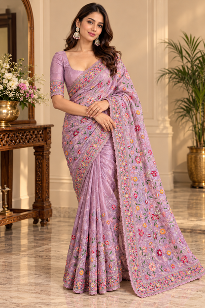 Party wear saree