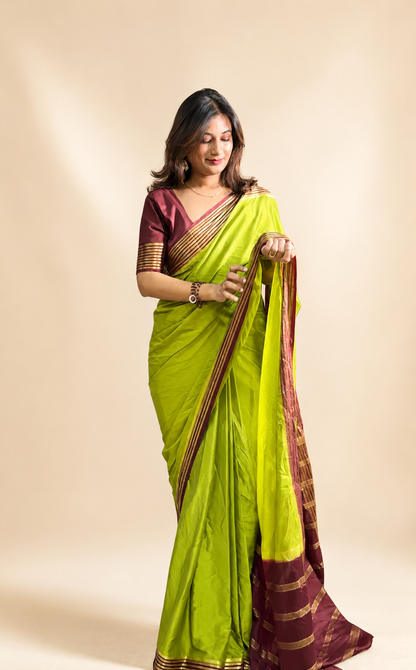 Semi Mysore silk saree - KDS1015