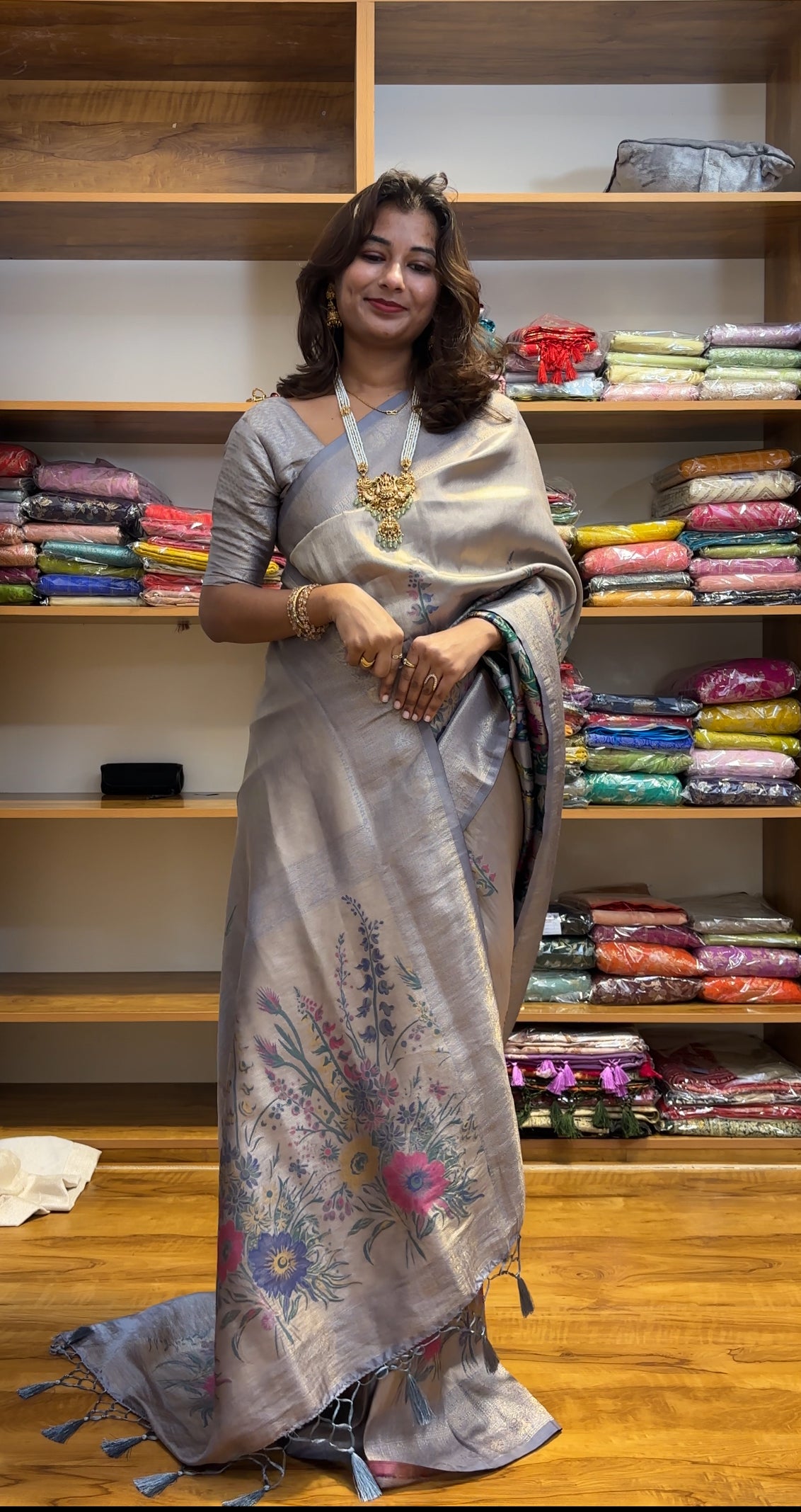 Banarasi soft silk saree