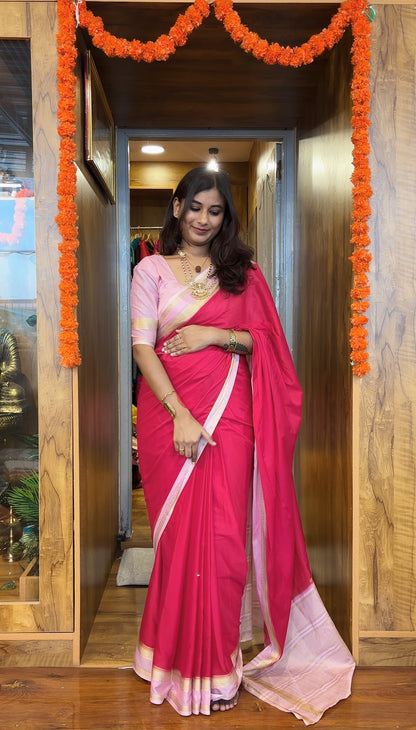 Semi Mysore silk saree bentex - KDS1019