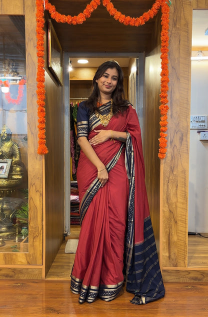 Semi Mysore silk saree
