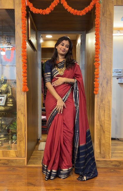 Semi Mysore silk saree