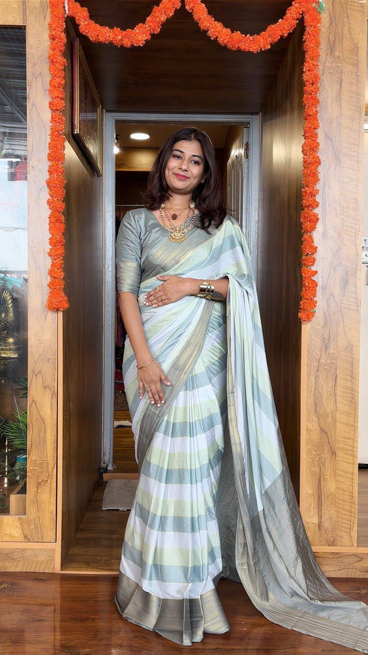 Premium Mysore crepe silk saree