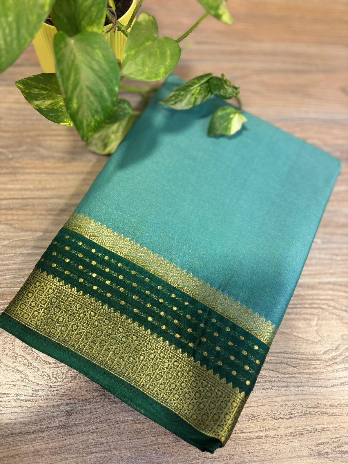 Mysore crepe silk zip & go saree (Copy 9)