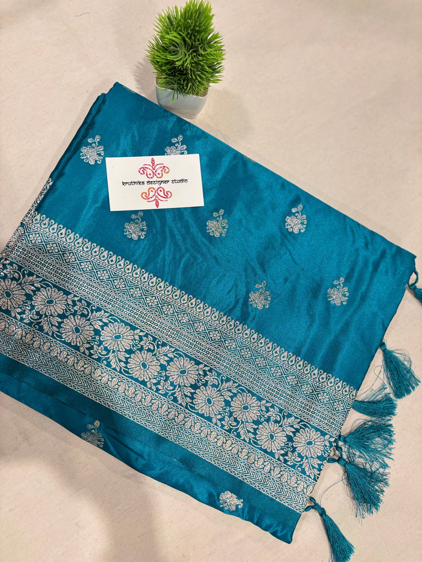 Banarasi satin saree
