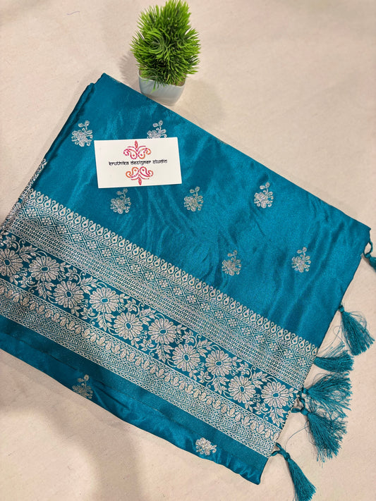 Banarasi satin saree