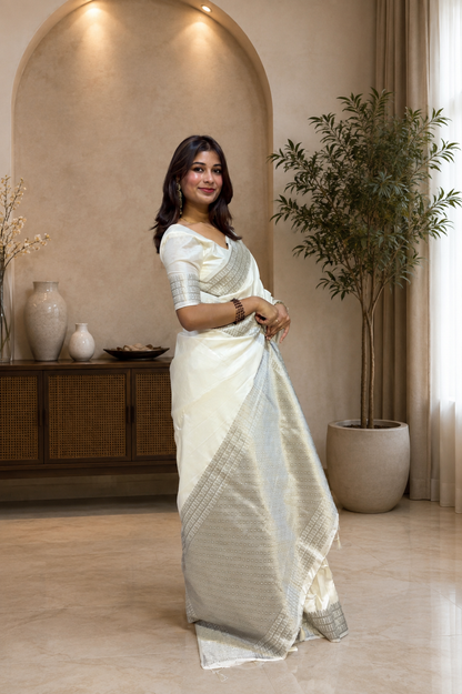 Semi Banarasi saree