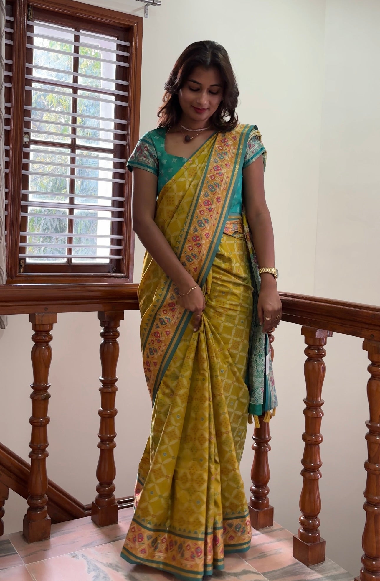 Silk woven Patola sareee