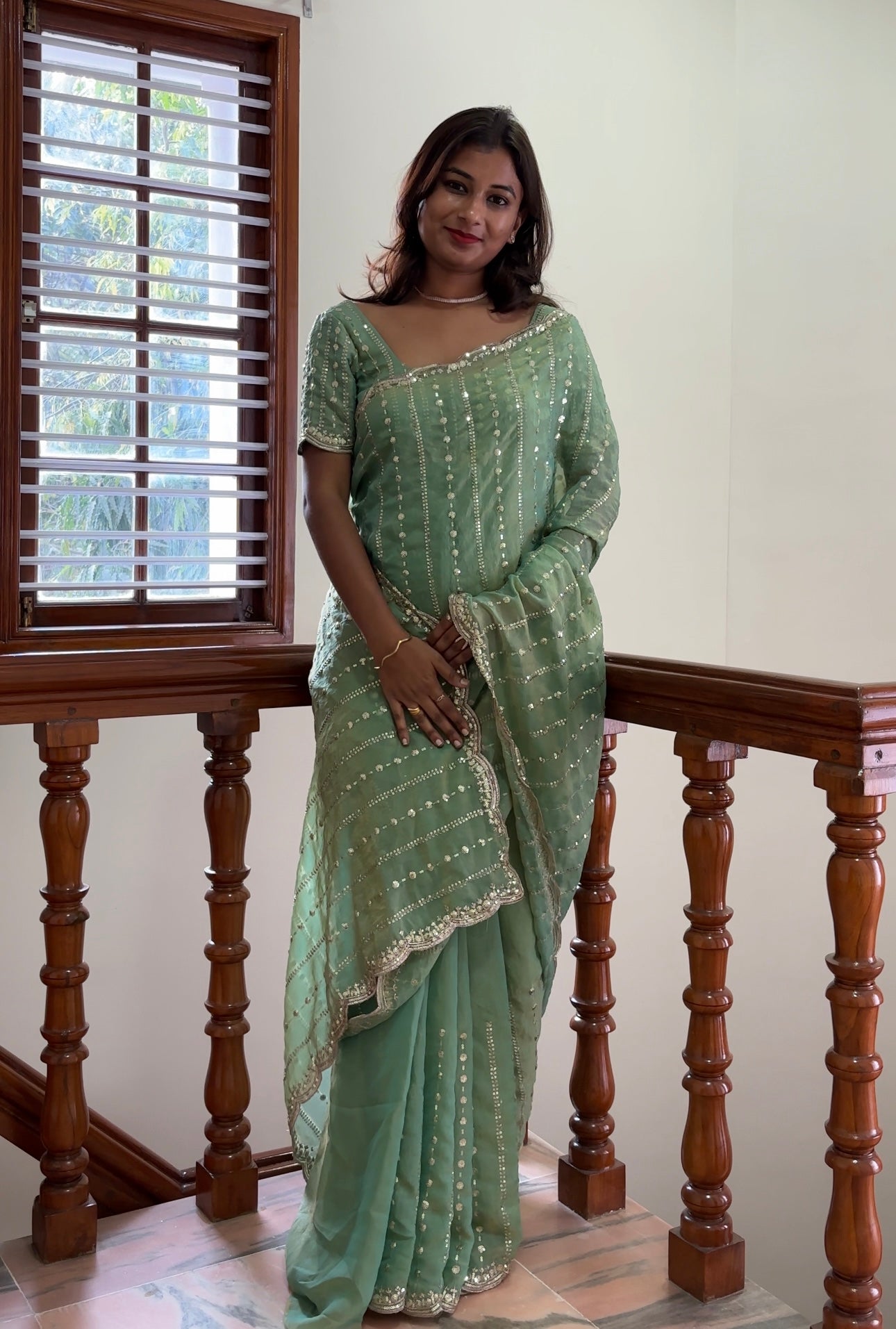 Sequence partywear sarees