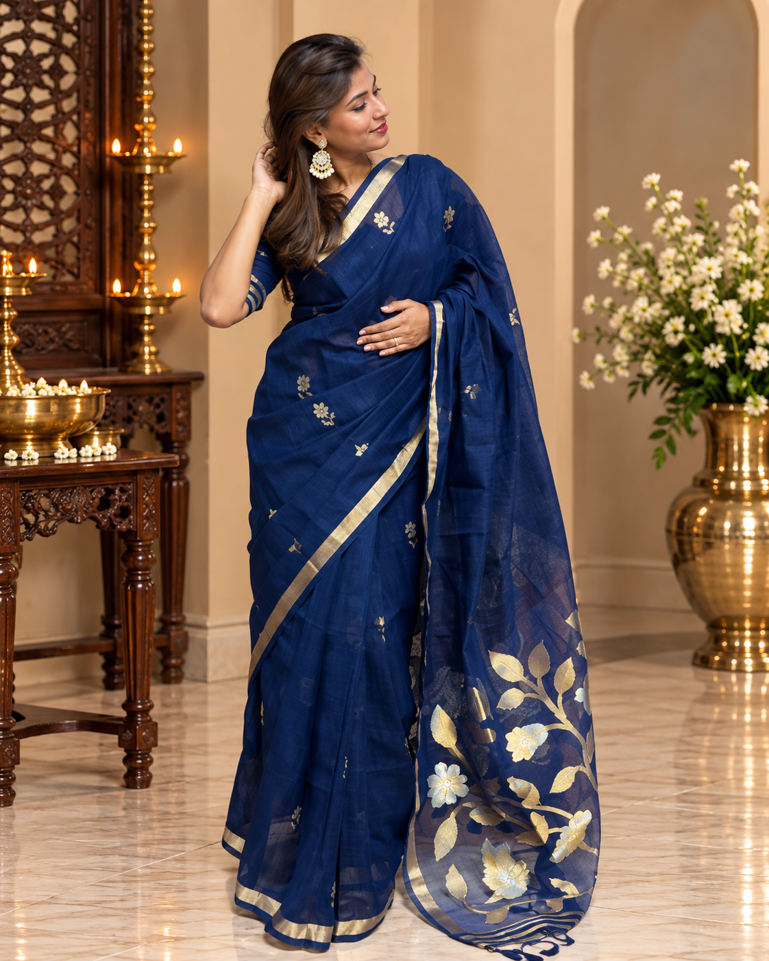 Chanderi saree