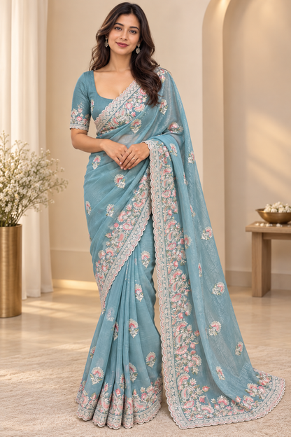 Party wear saree