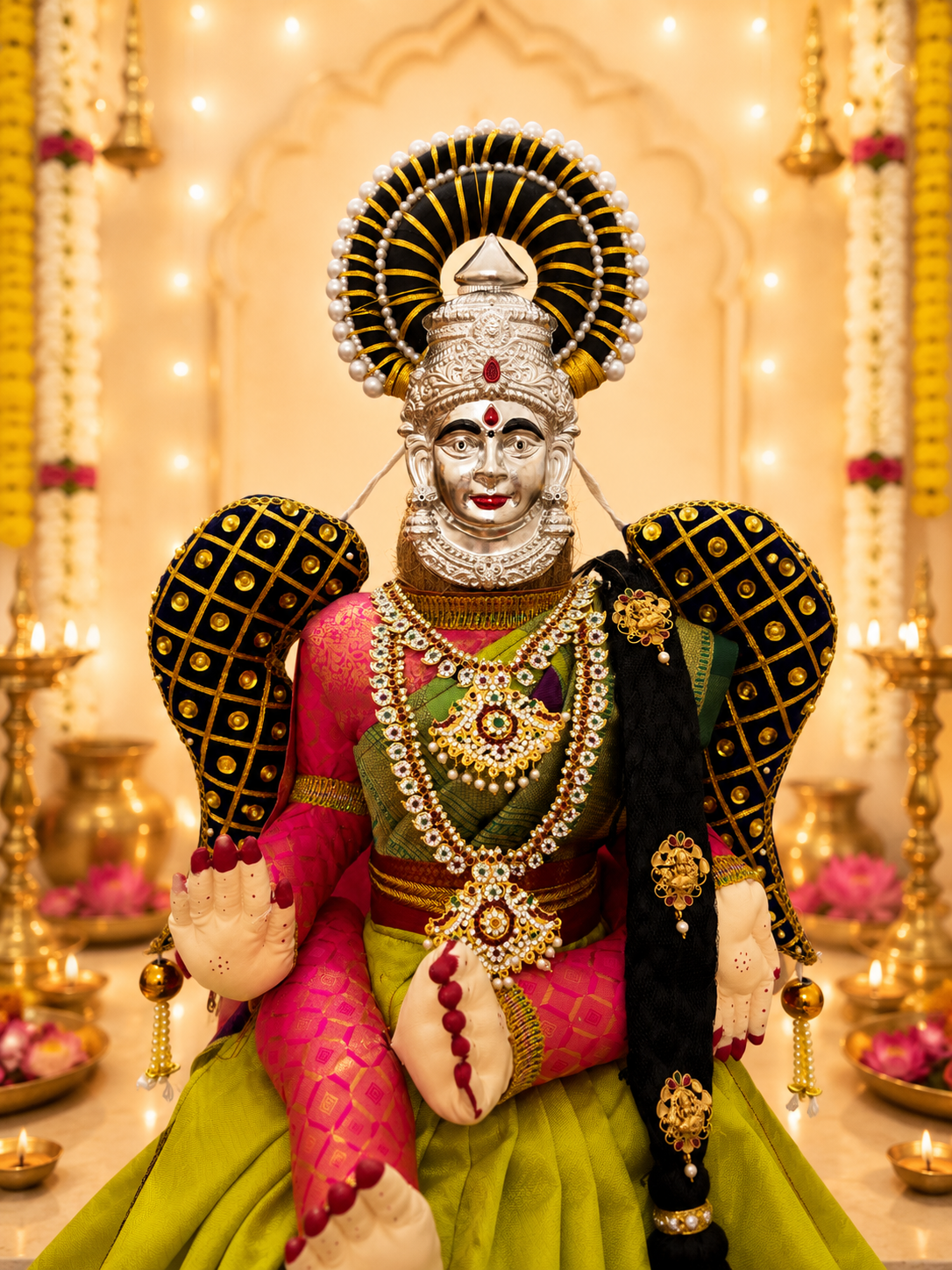 Lakshmi maata idol