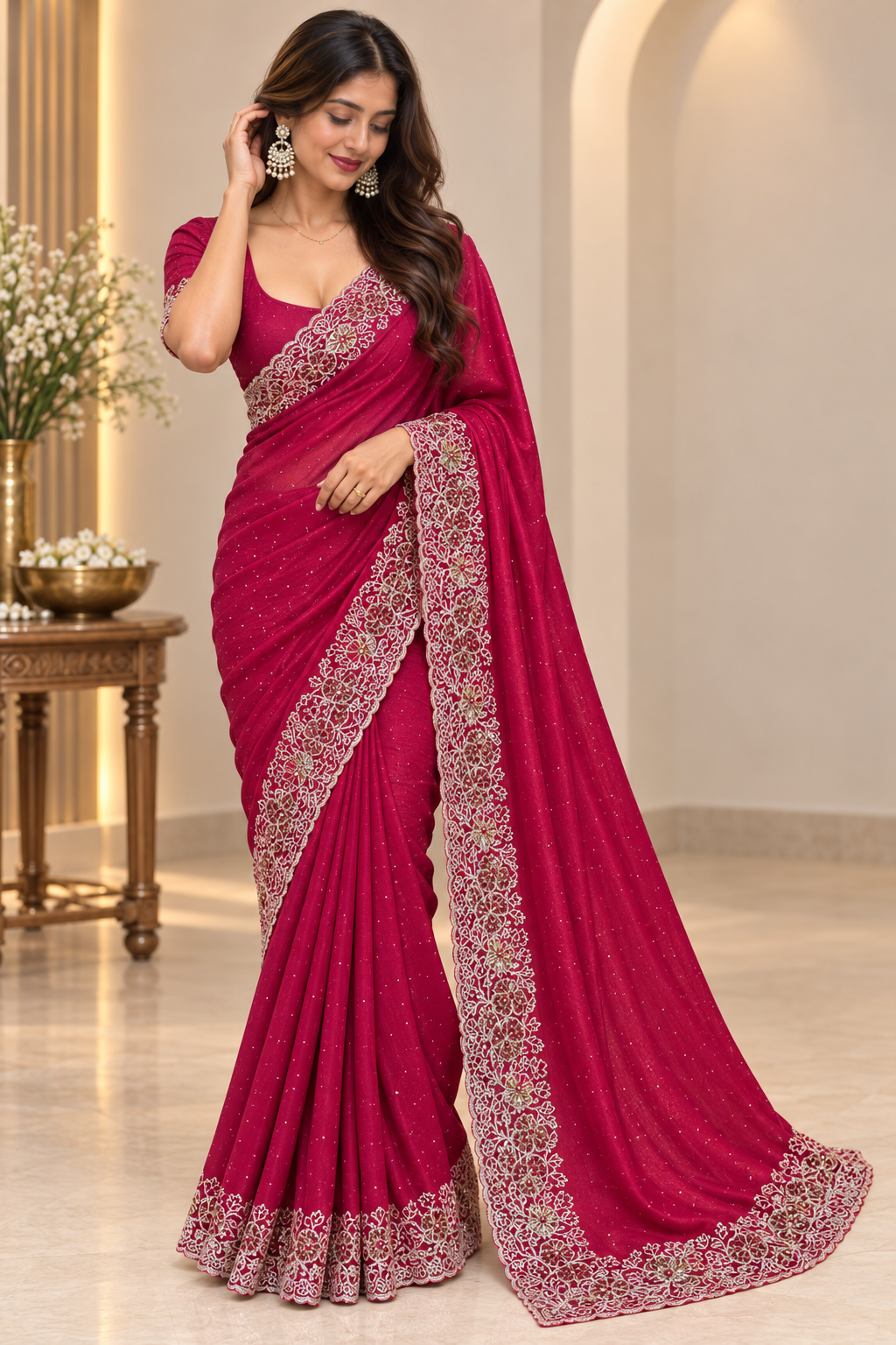 Party wear saree