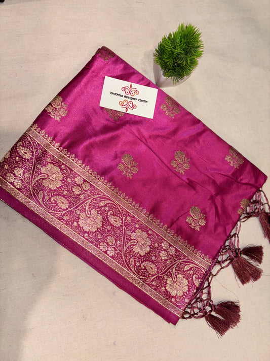 Banarasi satin saree