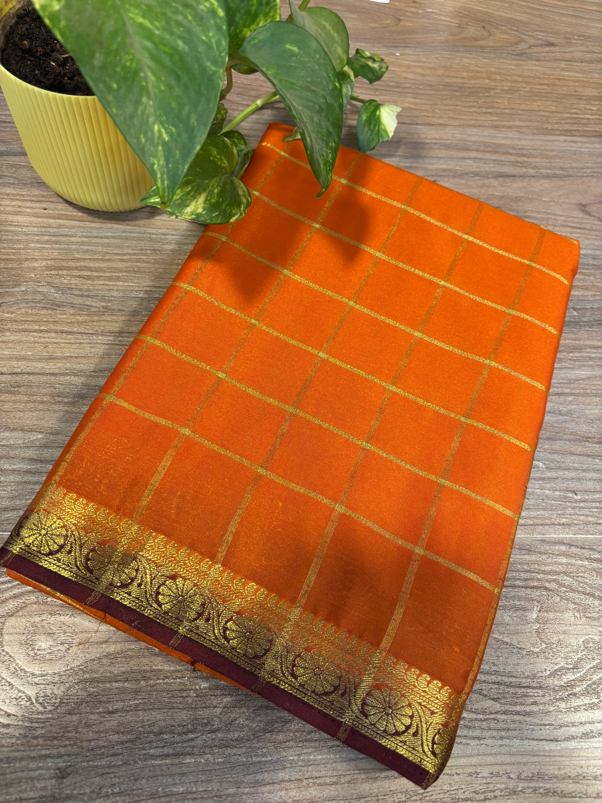 Mysore crepe silk zip & go saree (Copy 18)
