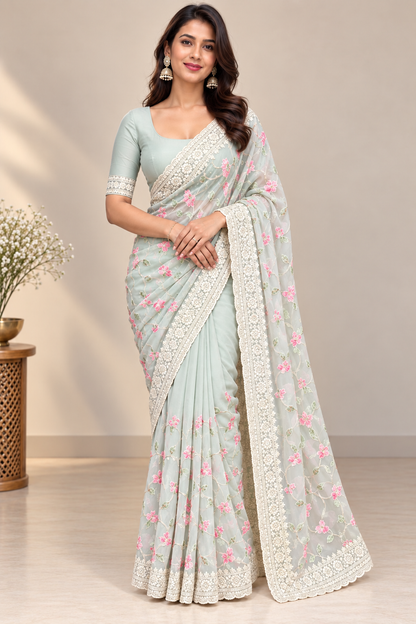 Party wear saree