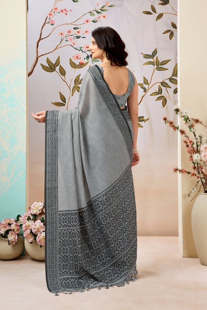 KOMOLINA LINEN SAREE