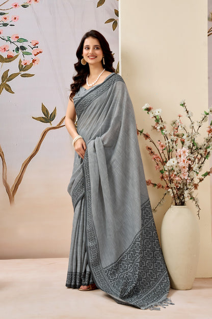 KOMOLINA LINEN SAREE