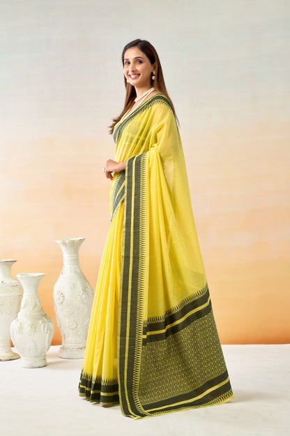 SAMIKA LINEN COTTON SAREE