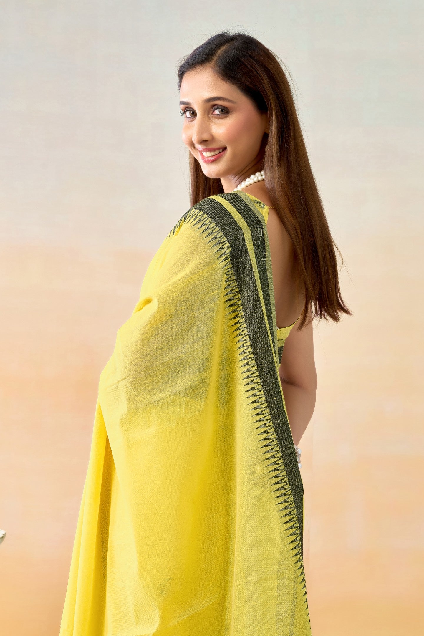 SAMIKA LINEN COTTON SAREE
