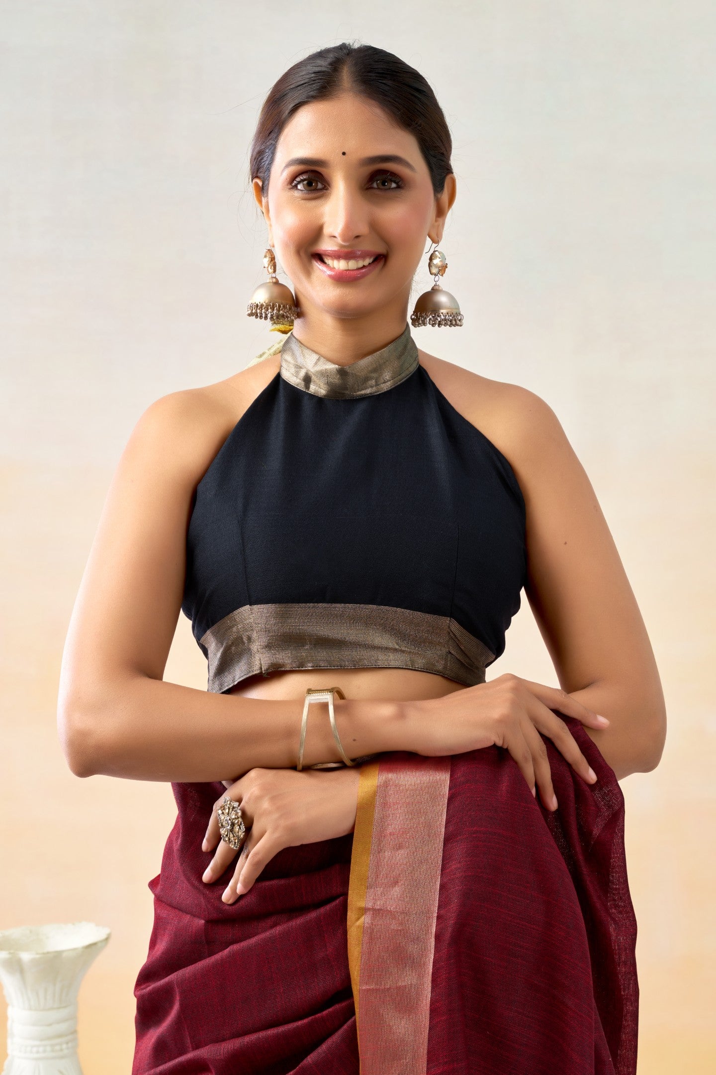 ISHWARI LINEN COTTON SAREE