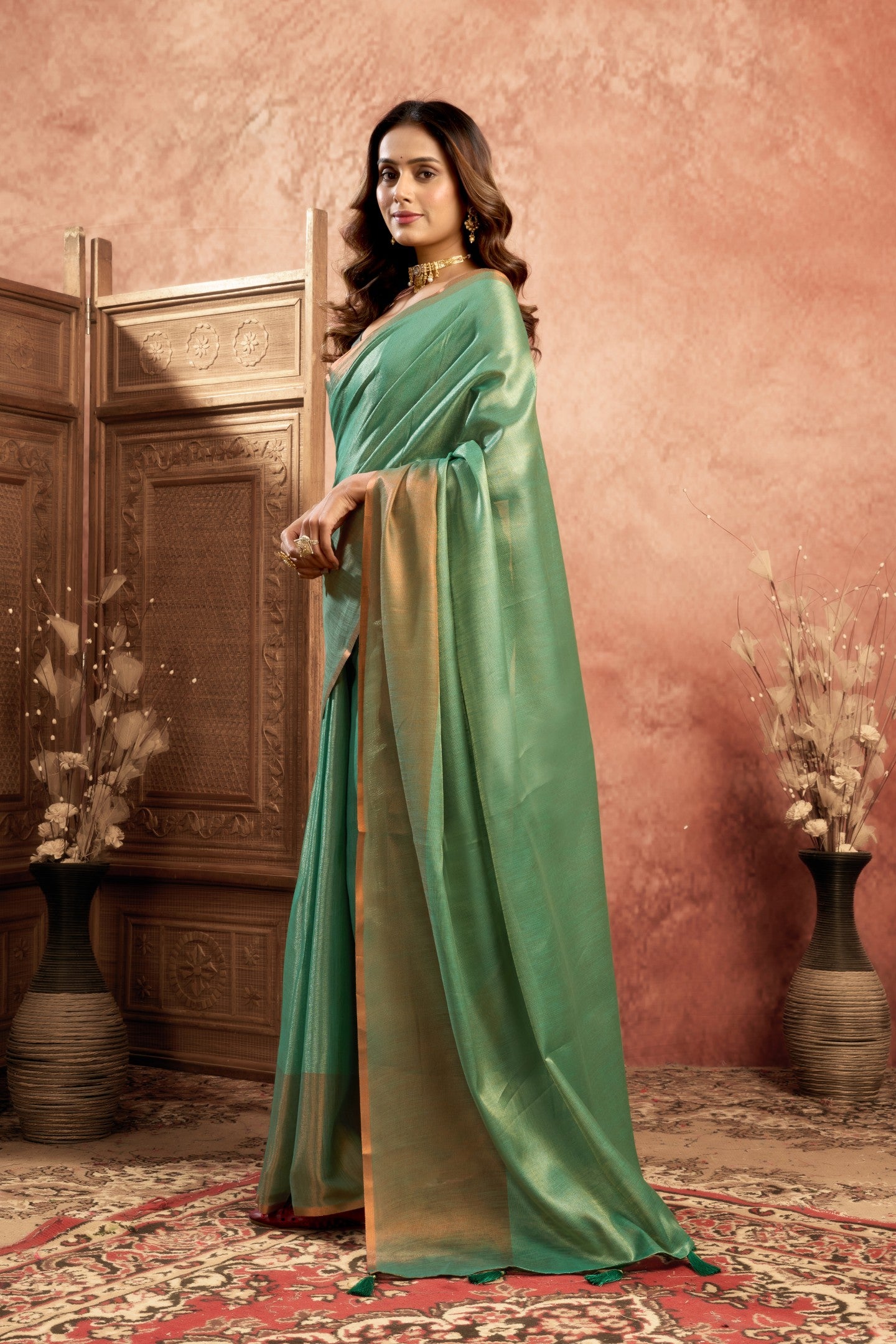 YAMANI THREAD TISSUE SAREES
