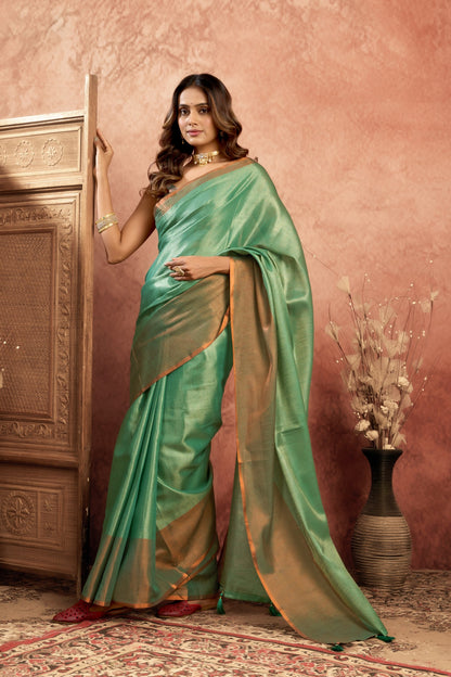 YAMANI THREAD TISSUE SAREES