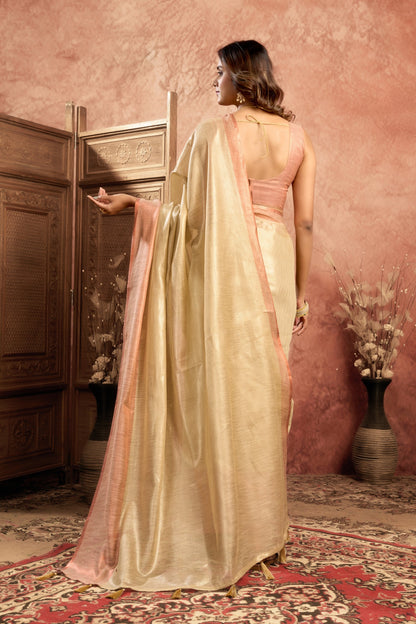 VAMIKA MUL TISSUE SAREE