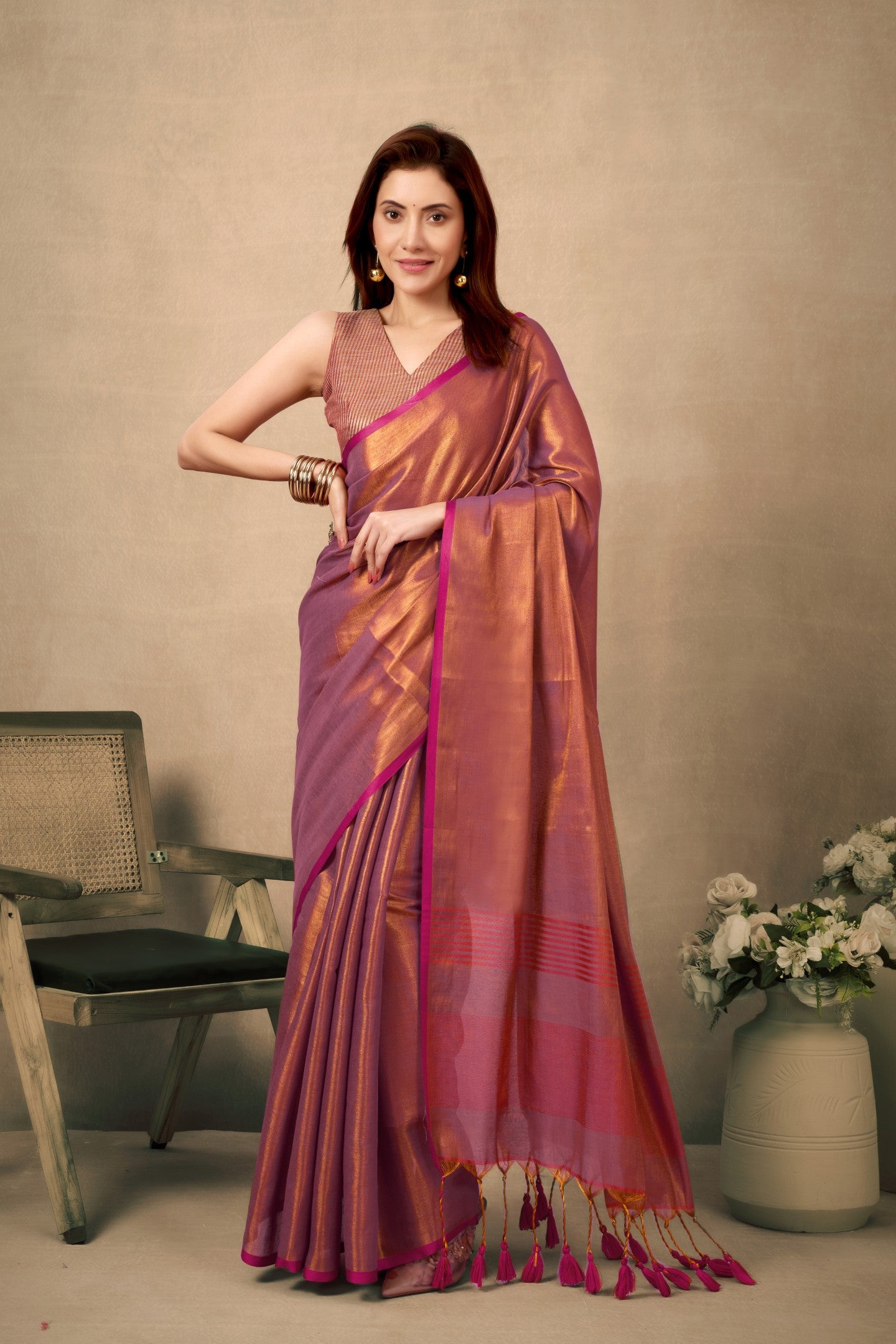PADMINI MULRAGA TISSUE SAREE