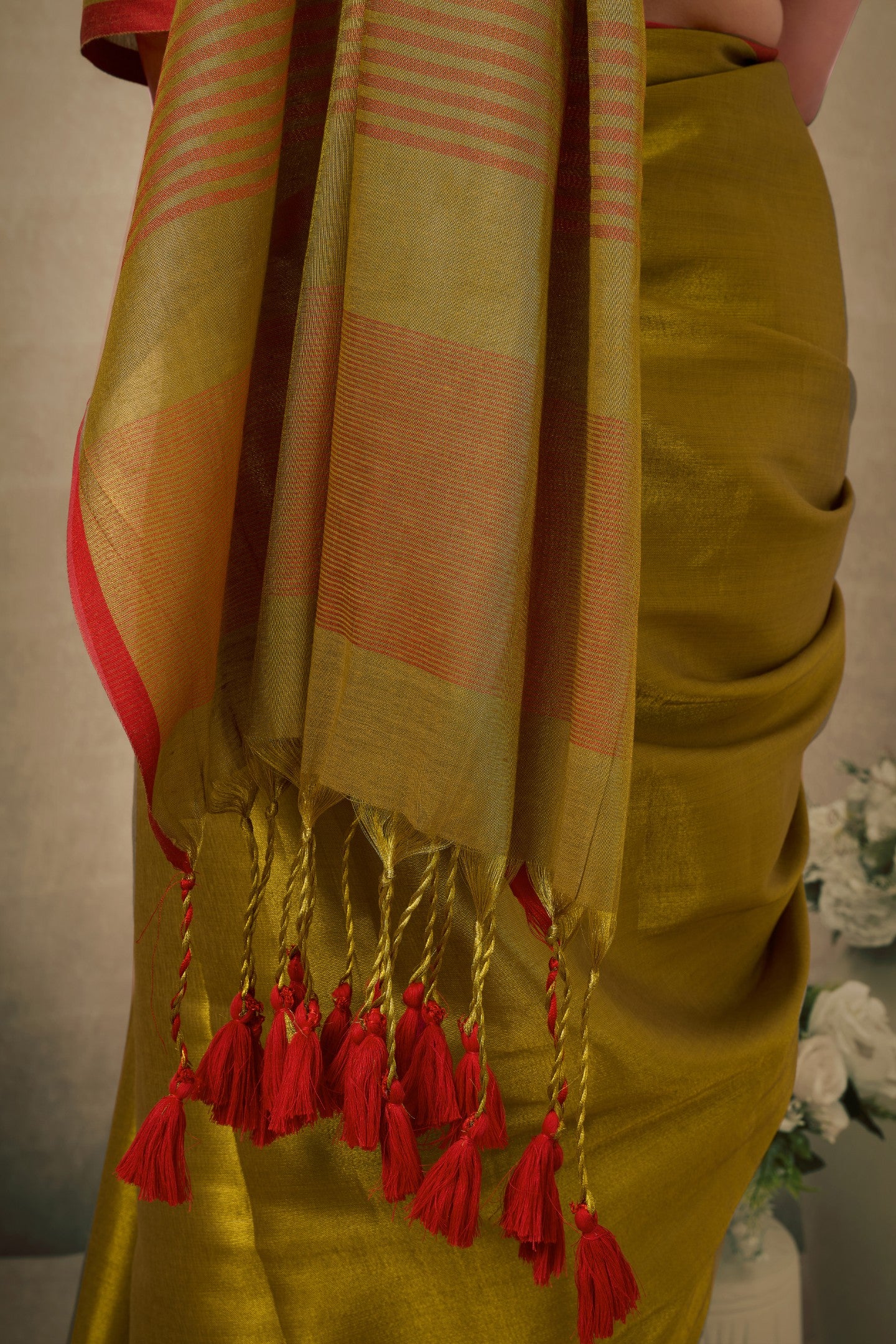 MULRAGA TISSUE SAREE