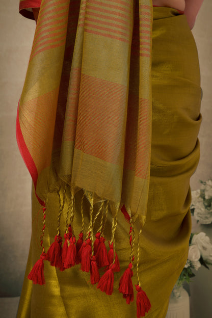 MULRAGA TISSUE SAREE