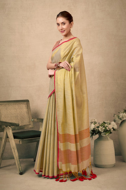 SHARVANI MULRAGA TISSUE SAREE