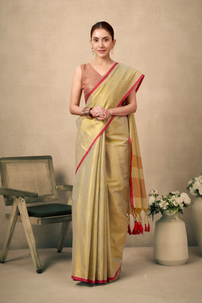 SHARVANI MULRAGA TISSUE SAREE