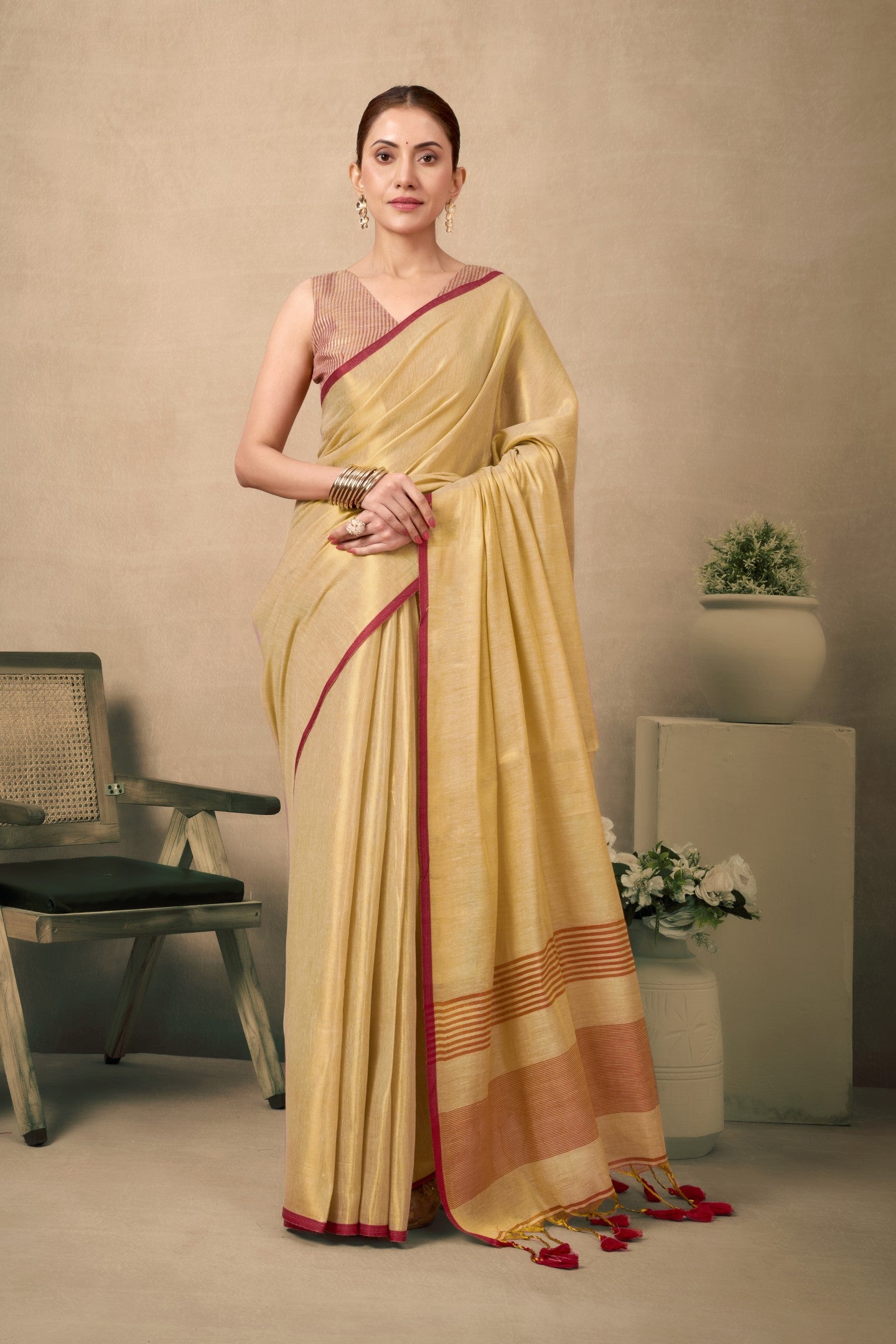 SHARVANI MULRAGA TISSUE SAREE